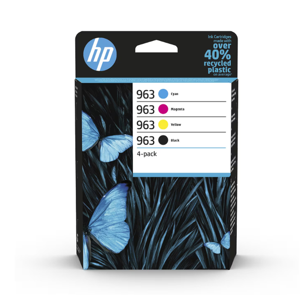 HP 963 Multipack - Lot de 4 cartouches d'encre de marque HP modĂšle HP 963 6ZC70AE