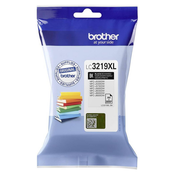 BROTHER LC-3219 XL : CARTOUCHE D'ENCRE DE MARQUE MODĂLE BROTHER LC3219 XL NOIR