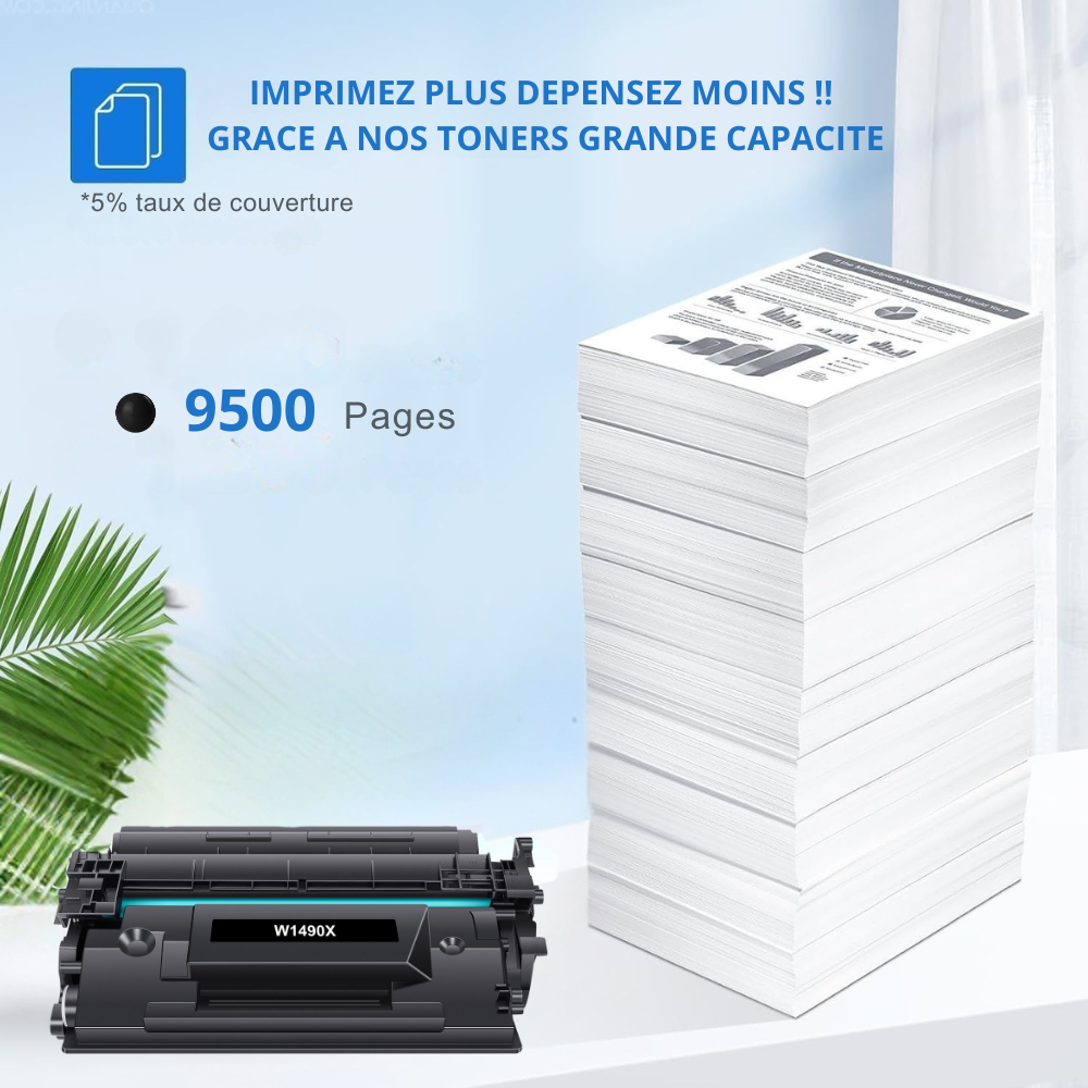 HP 149X : Toner générique compatible au modèle HP W1490X noir grande capacité