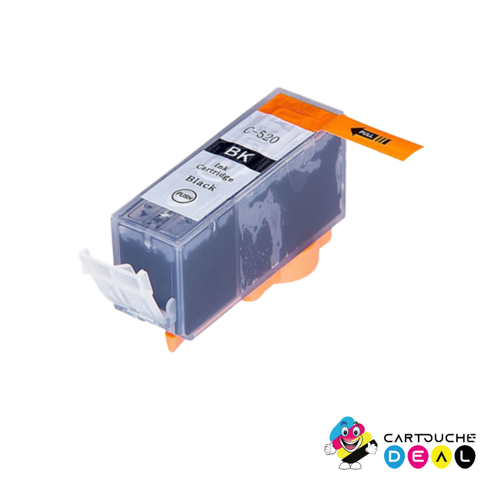 CANON PGI-520BK : Cartouche d'encre générique compatible noir