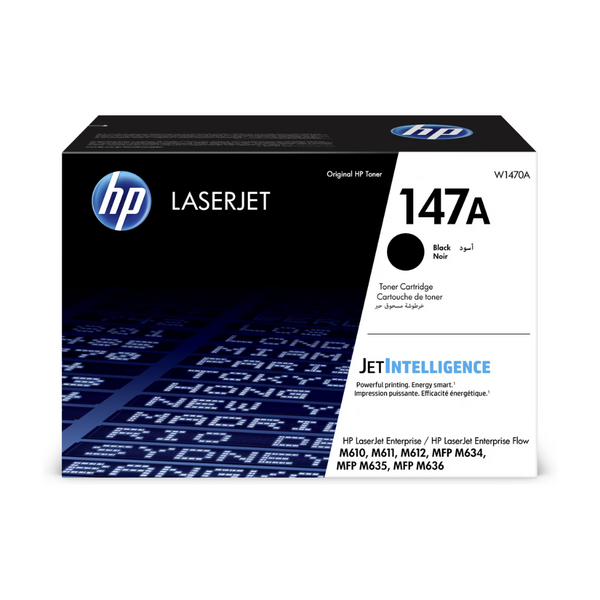 HP 147A : Toner de marque HP modèle W1470A noir