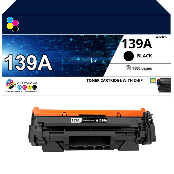 HP 139A : Toner générique compatible au modèle HP W1390A noir