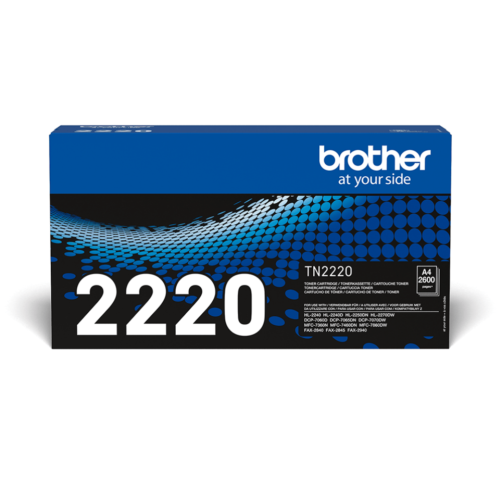 TN-2220 Toner de marque Brother modèle TN2220 noir