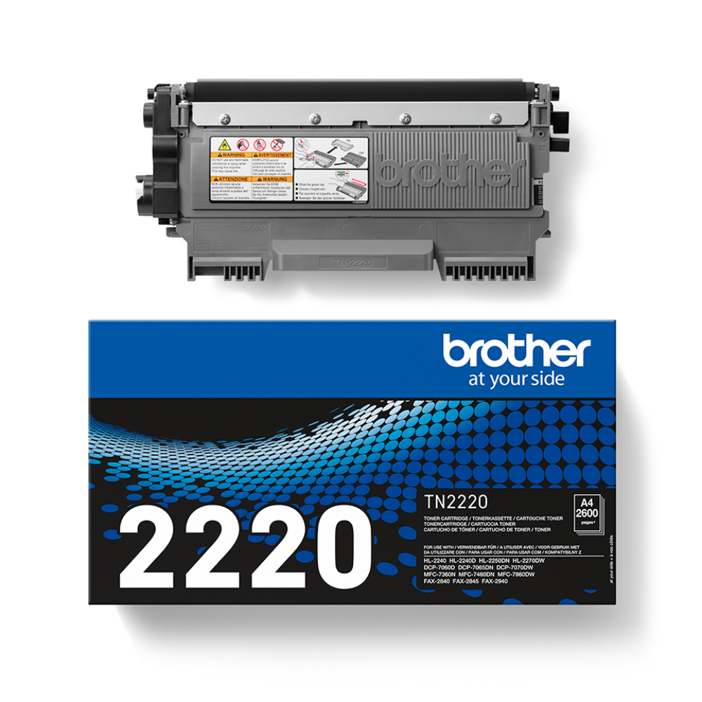 TN-2220 Toner de marque Brother modèle TN2220 noir