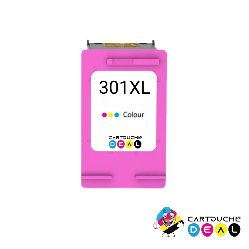 HP 301XL - Cartouche d'encre générique compatible couleur HP301 XL