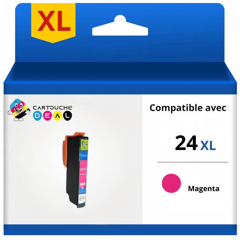 EPSON 24XL - Cartouche d'encre générique magenta compatible T2433