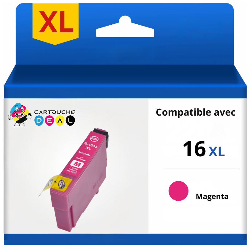 EPSON 16XL - Cartouche d'encre générique magenta compatible EPSON T1633