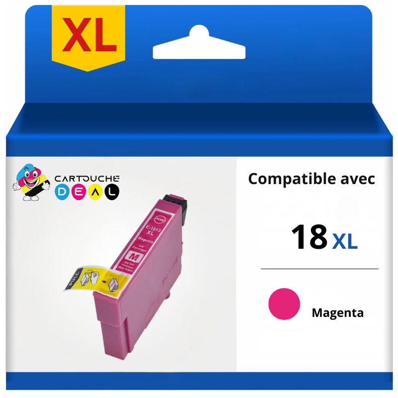 EPSON 18XL - Cartouche d'encre générique magenta compatible EPSON T1813