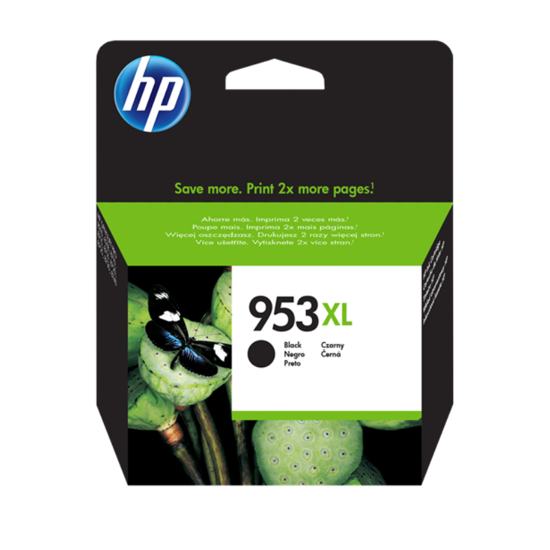 HP 953XL - Cartouche d'encre noire de marque HP modèle HP953 XL L0S70AE grande capacité