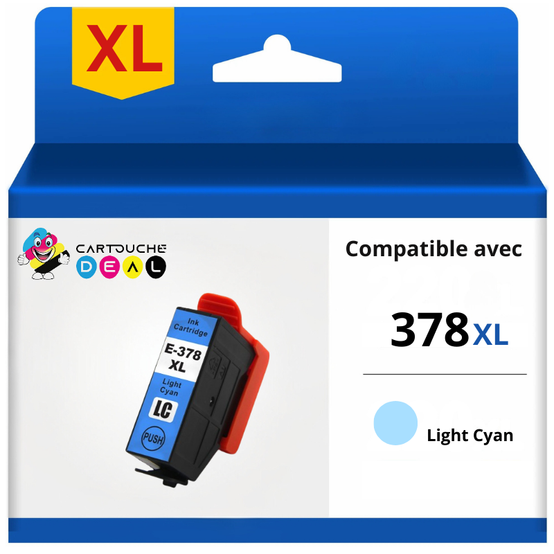 EPSON 378XL - Cartouche d'encre générique photo cyan compatible T3795