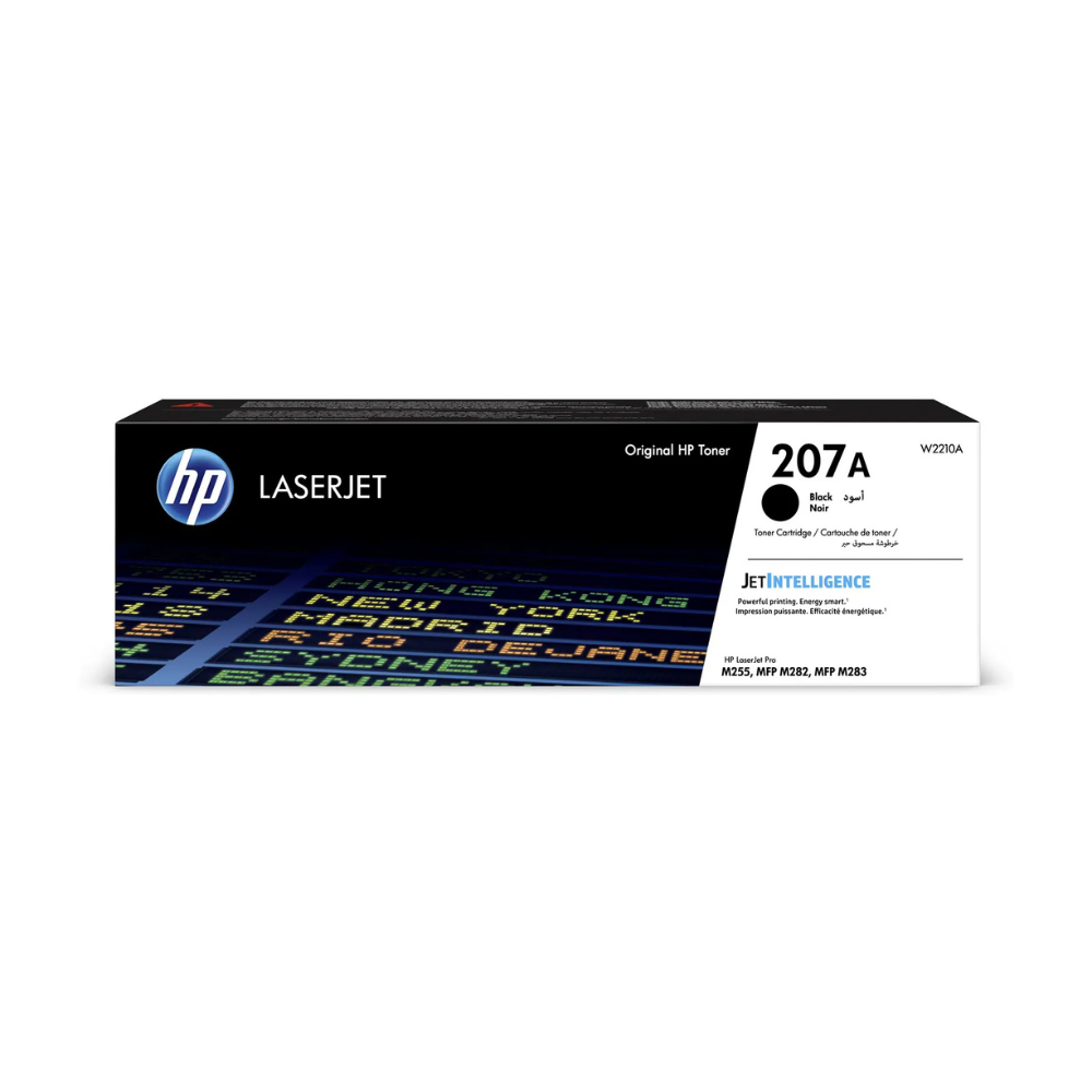 HP 207A : Toner de marque HP modèle W2210A noir
