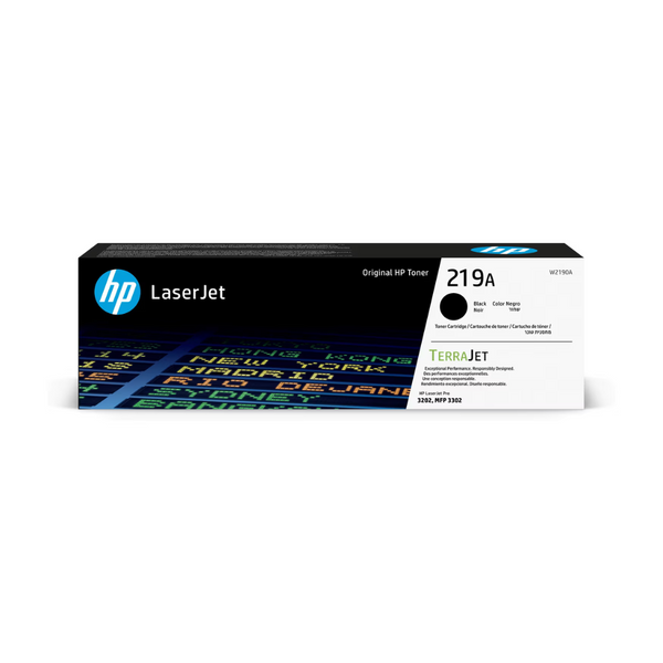 HP 219A : Toner de marque HP modèle W2190A noir