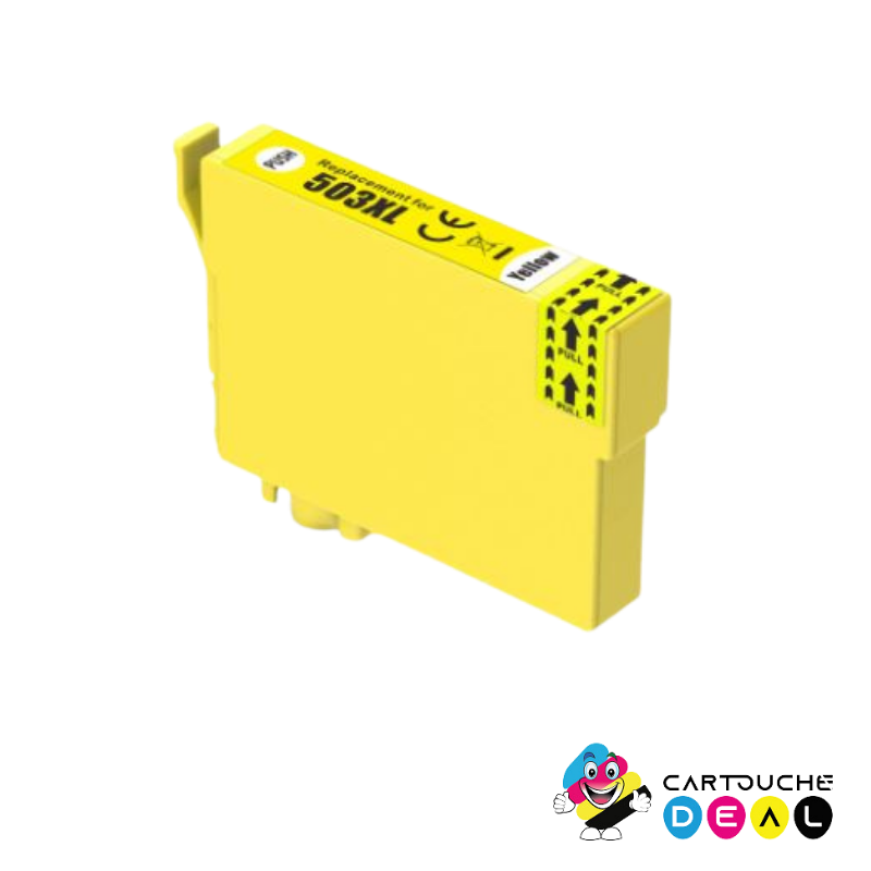 EPSON 503XL - Cartouche d'encre générique jaune compatible EPSON C13T09R44010 GRANDE CAPACITE