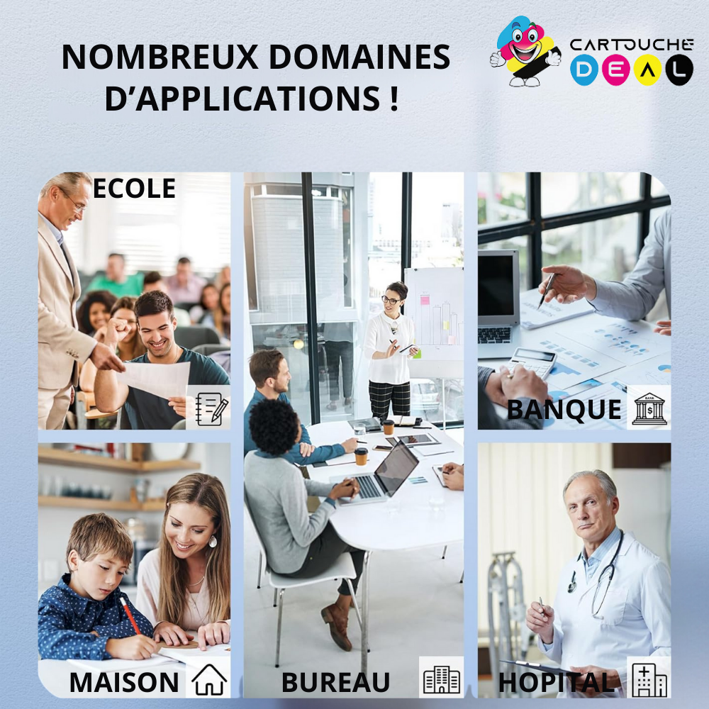 CANON CLI-521BK : Cartouche d'encre générique compatible noir