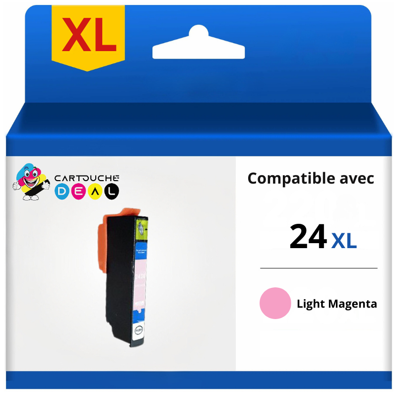 EPSON 24XL - Cartouche d'encre générique photo magenta compatible T2436