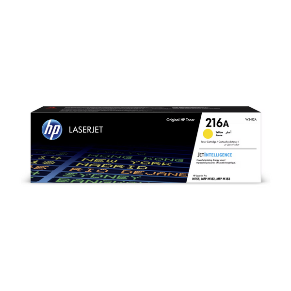 HP 216A : Toner de marque HP modèle W2412A jaune