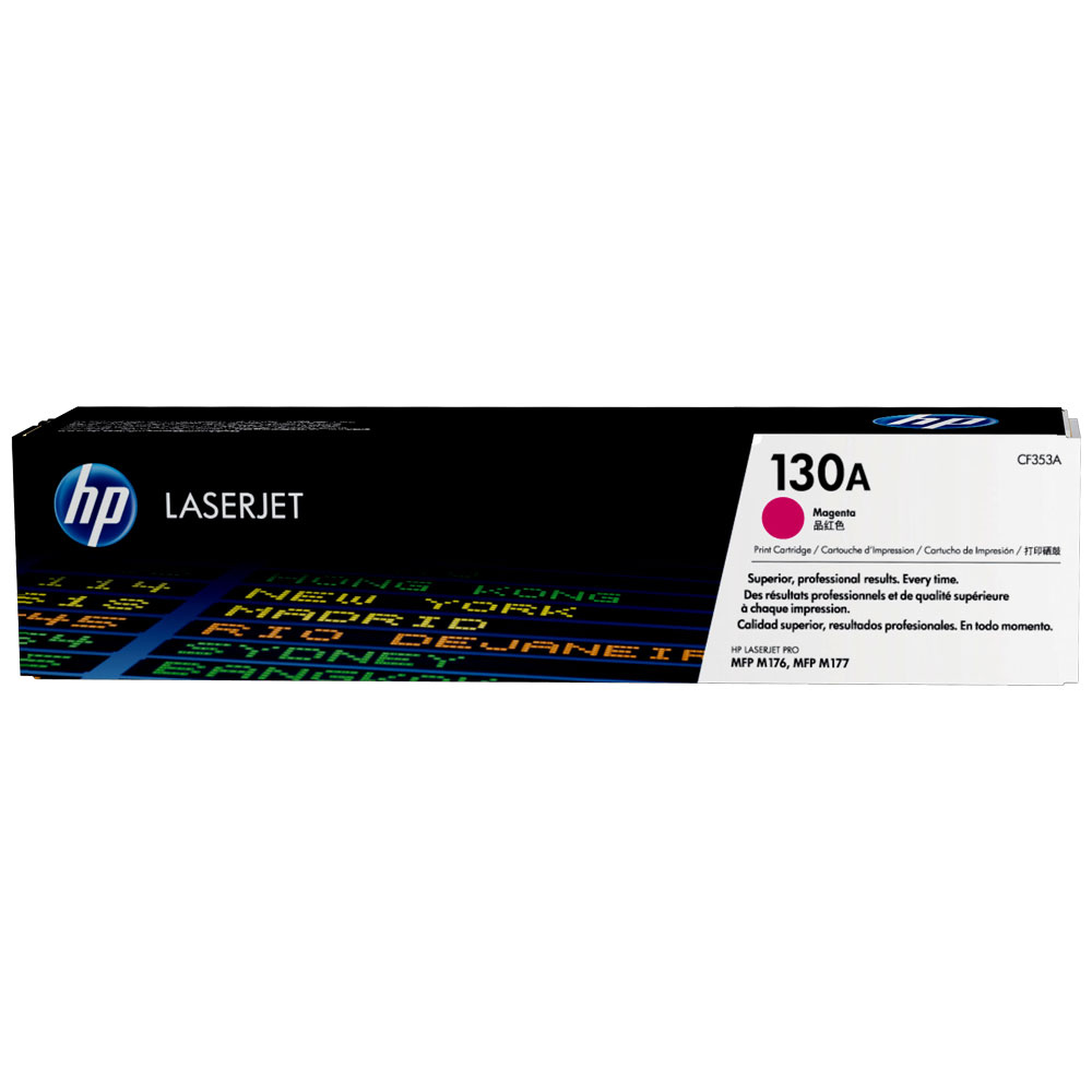 HP 130A : Toner de marque HP modèle CF353A magenta