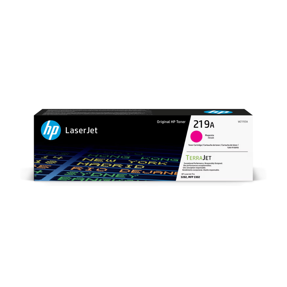 HP 219A : Toner de marque HP modèle W2193A magenta