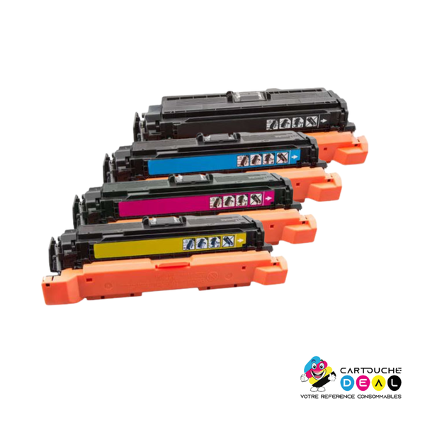 HP 212X : Lot de 4 Toners générique compatible au modèle HP W2120X W2121X W2122X W2123X grande capacité