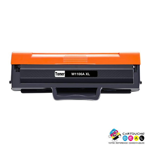 HP 106A-XL : Toner générique compatible au modèle HP W1106A noir grande capacité