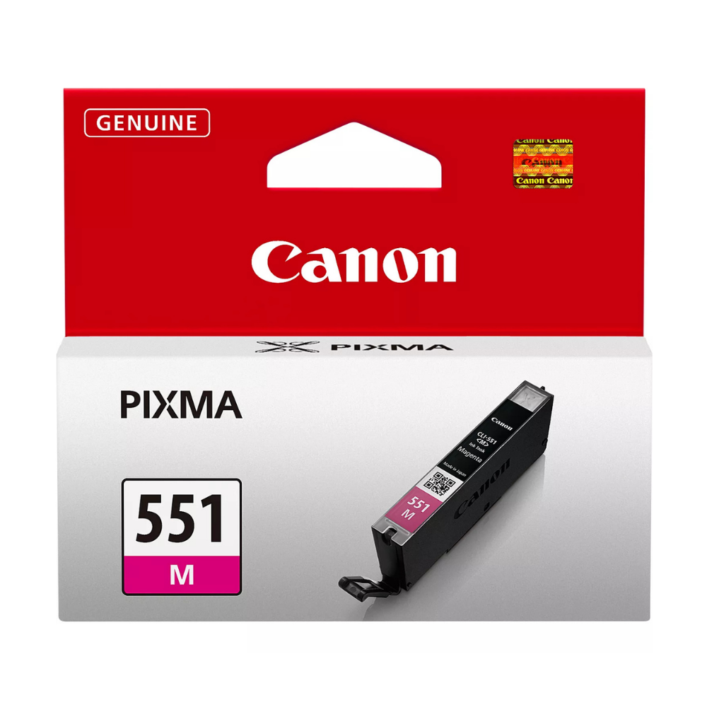 CANON CLI-551M : Cartouche d'encre de marque Canon CLI-551 M magenta