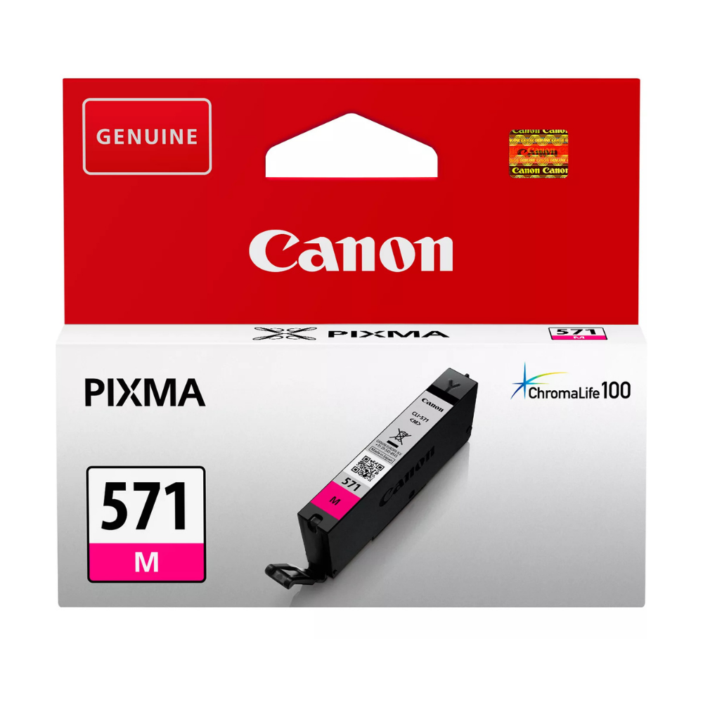 CANON CLI-571M : Cartouche d'encre de marque Canon CLI-571 M magenta