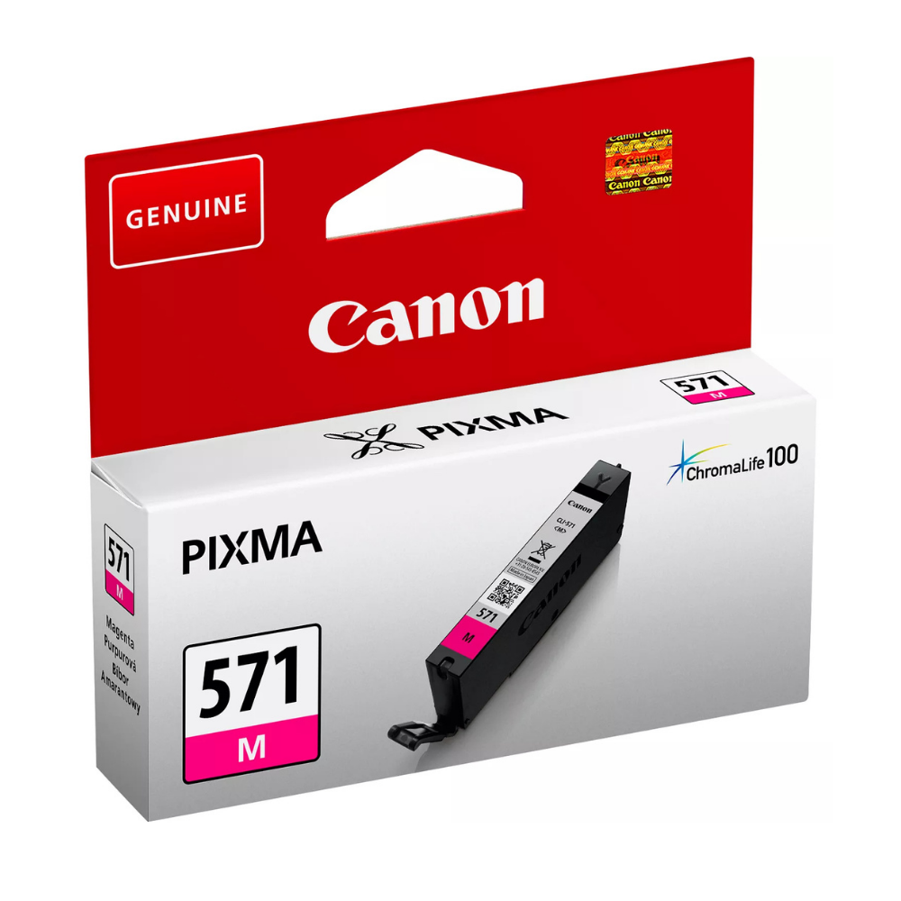 CANON CLI-571M : Cartouche d'encre de marque Canon CLI-571 M magenta