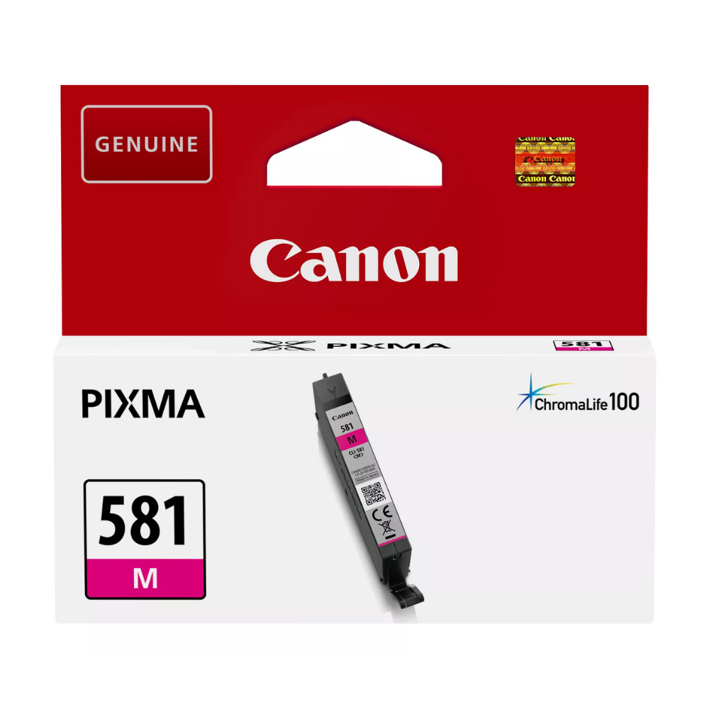 CANON CLI-581M : Cartouche d'encre de marque Canon CLI-581 M magenta