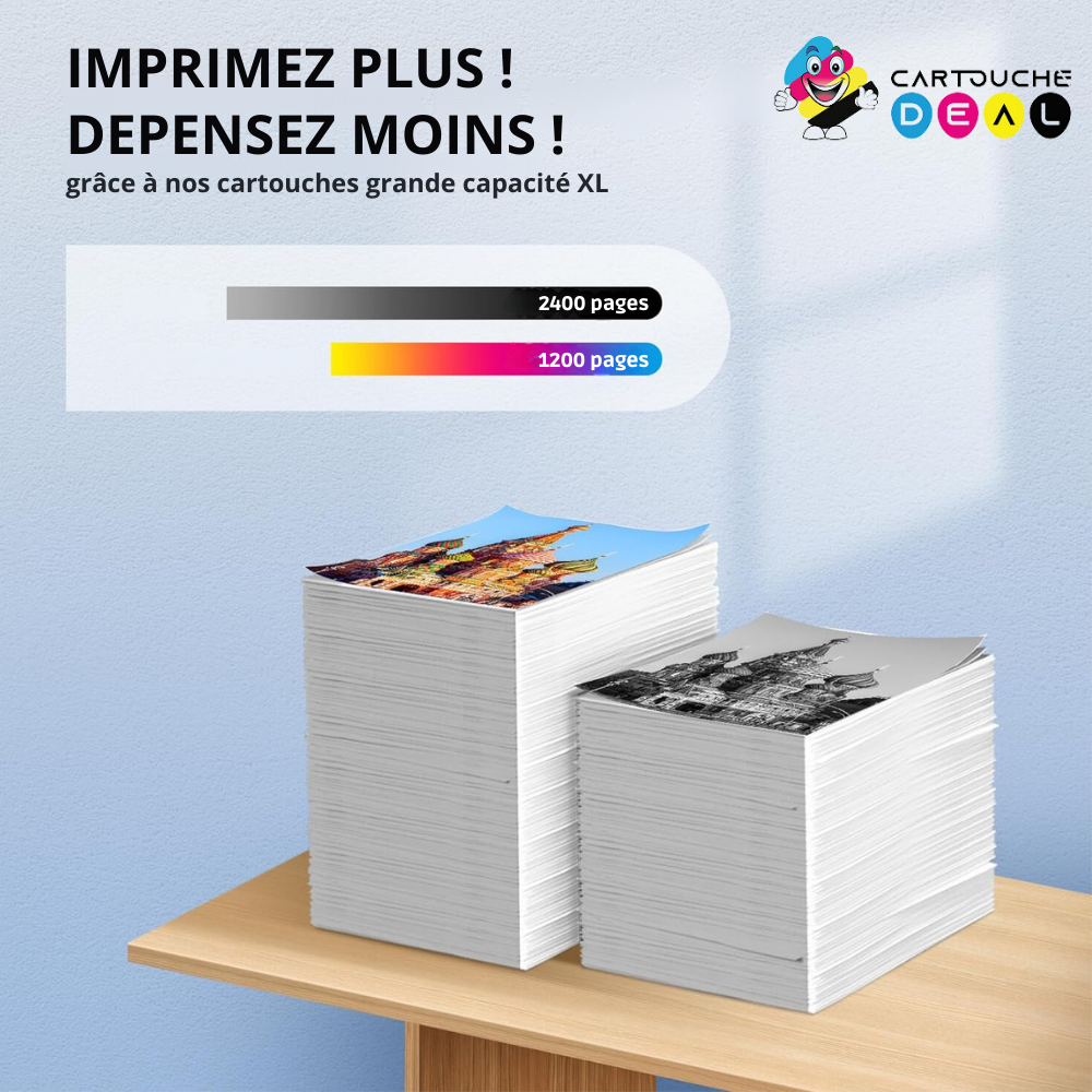 BROTHER LC-22U : CARTOUCHE D'ENCRE GENERIQUE COMPATIBLE LC22 U GRANDE CAPACITE JAUNE