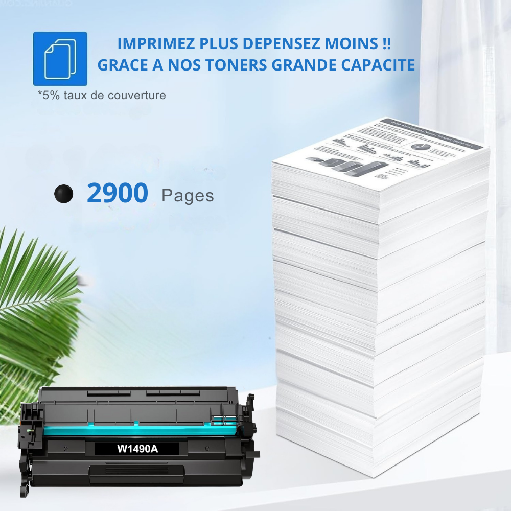 HP 149A : Toner générique compatible au modèle HP W1490A noir