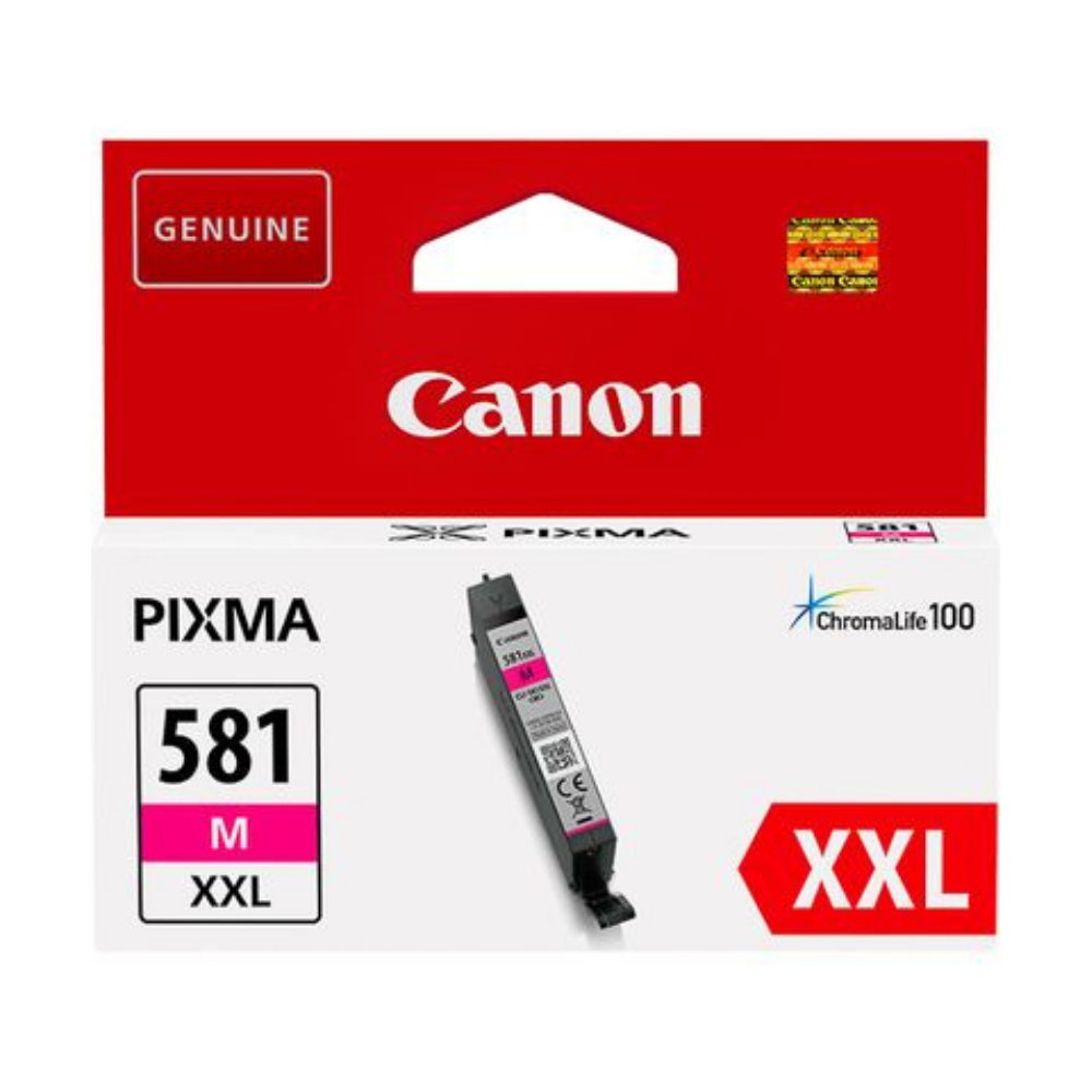 CANON CLI-581M XXL : Cartouche d'encre de marque Canon CLI-581 M XXL magenta GRANDE CAPACITE