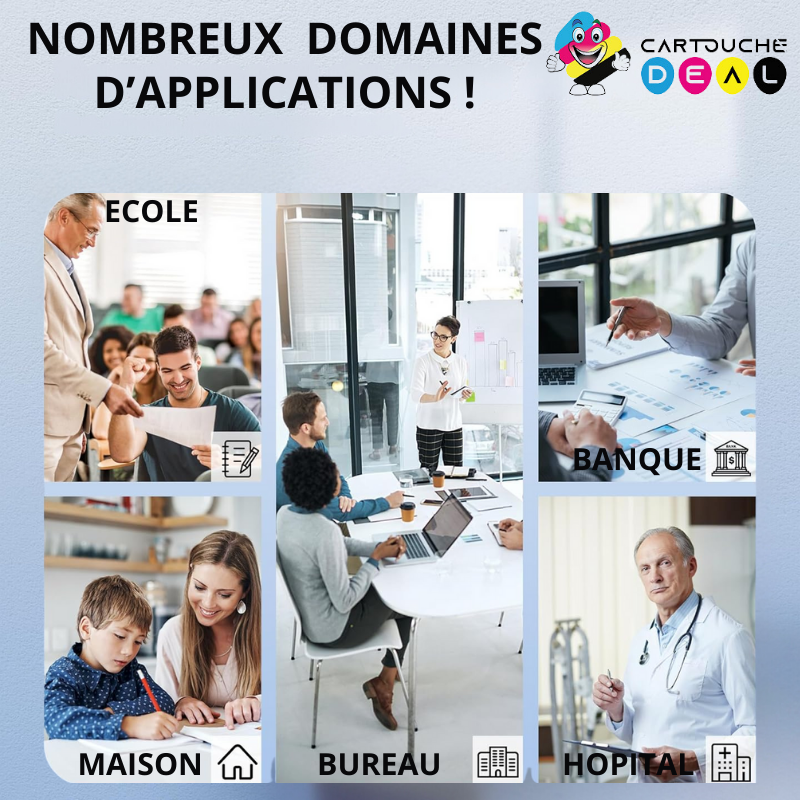 HP 301XL - Cartouche d'encre générique compatible noir HP301 XL