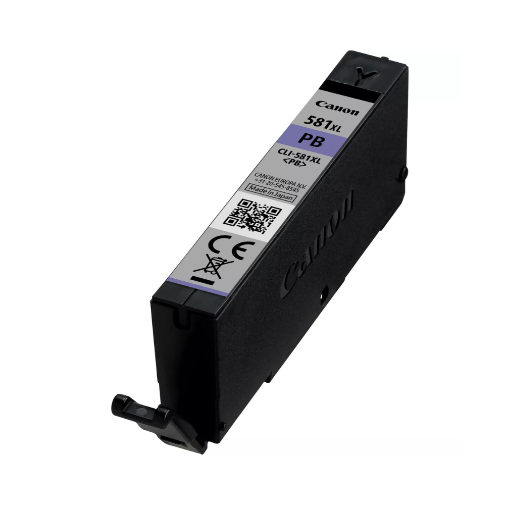 CANON CLI-581PB XL : Cartouche d'encre de marque Canon CLI-581 PB XL photo bleue GRANDE CAPACITE