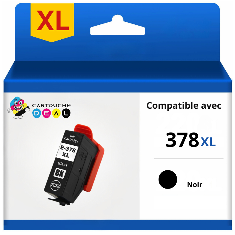 EPSON 378XL - Cartouche d'encre générique noir compatible T3791