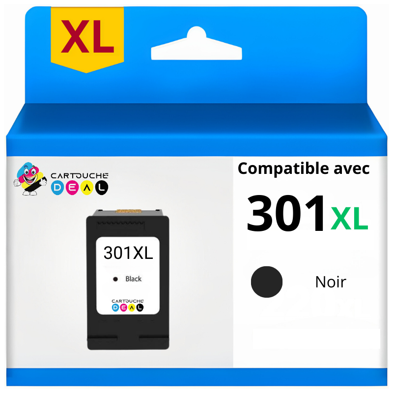 HP 301XL - Cartouche d'encre générique compatible noir HP301 XL