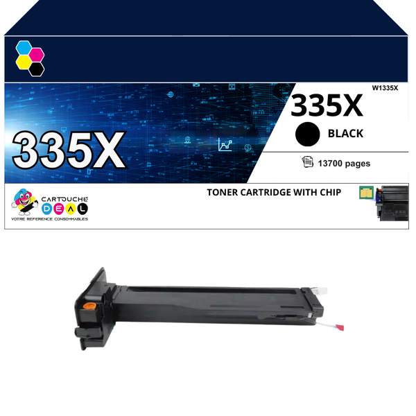 HP 335X : Toner générique compatible au modèle HP W1335X noir grande capacité