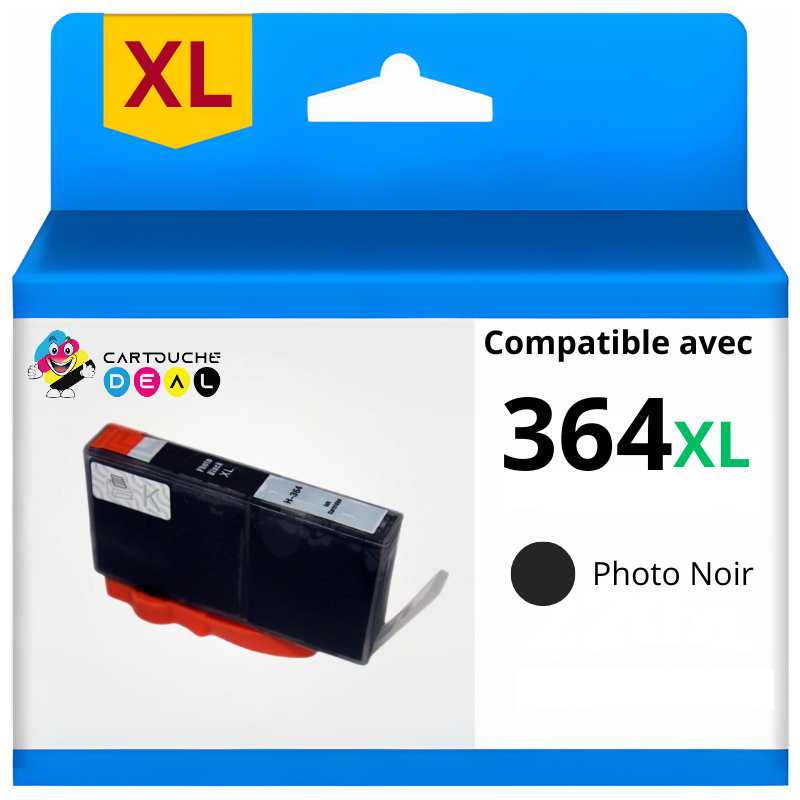 HP 364XL - Cartouche d'encre générique compatible noir photo HP364 XL